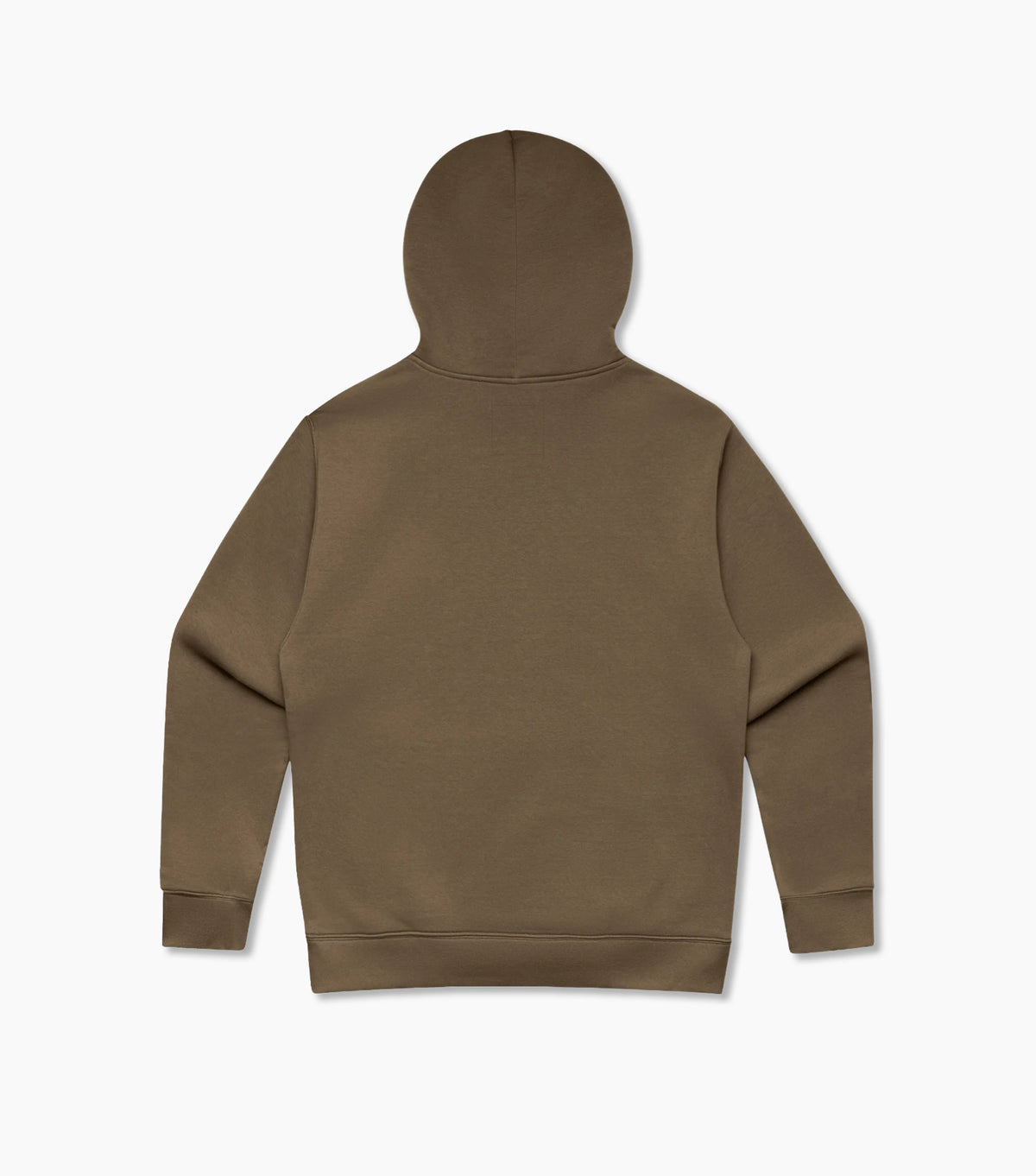 Brown hoodie on a white background