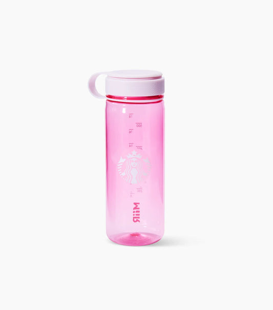 Miir Pink Vibes Plastic Water Bottle on white background